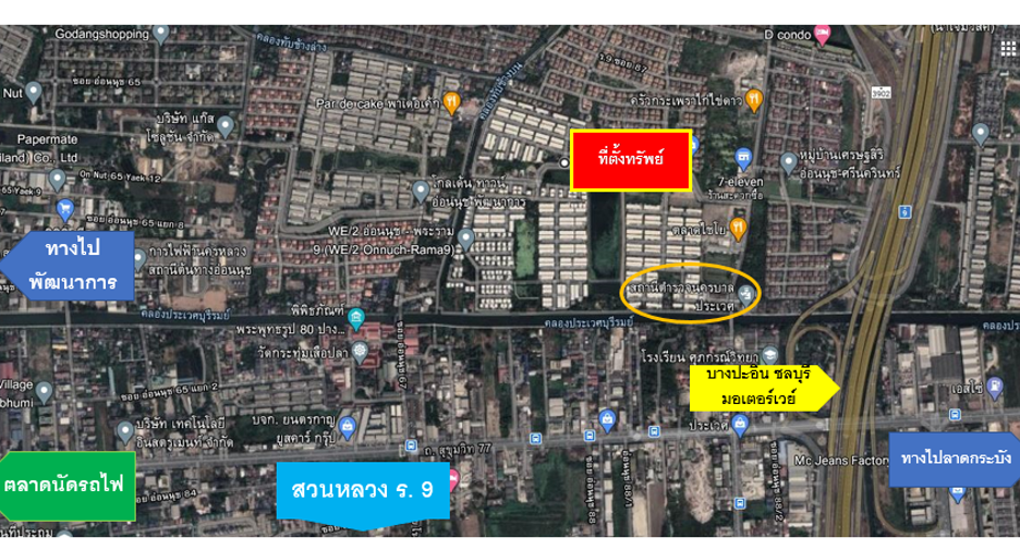For sale 3 bedrooms townhouse in Prawet, Bangkok