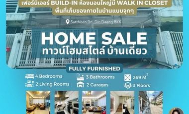 Reihenhaus zum Kauf mit 4 Zimmer in Din Daeng, Bangkok