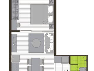 For sale 1 bed apartment in Bang Phli, Samut Prakan