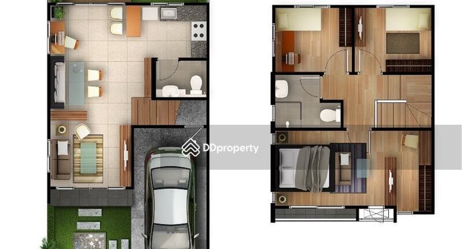 ขาย 3 ห้องนอน ทาวน์เฮ้าส์ ใน ดอนเมือง, กรุงเทพฯ