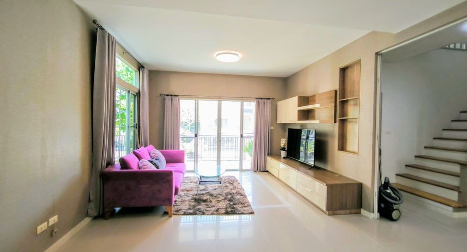 ให้เช่า 3 ห้องนอน บ้านเดี่ยว ใน บางเสาธง, สมุทรปราการ