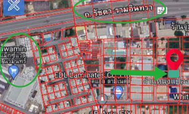 For sale land in Bueng Kum, Bangkok