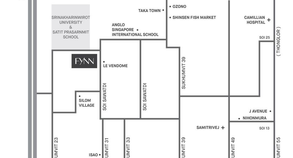 For sale 2 bedrooms condo in Watthana, Bangkok