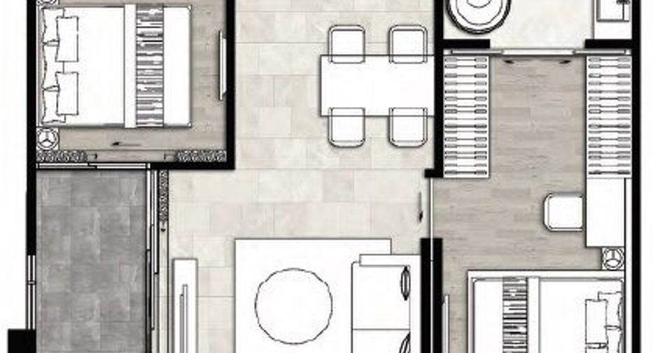For sale 2 bedrooms condo in Watthana, Bangkok
