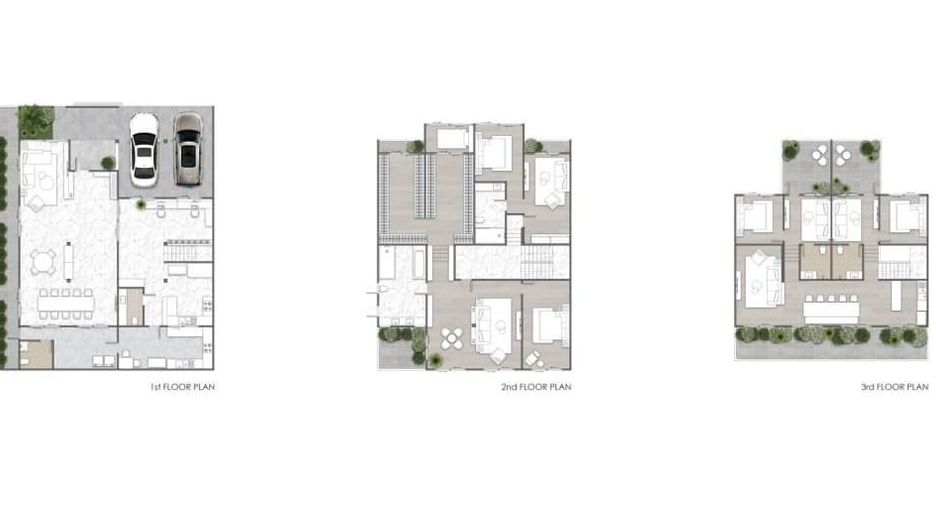 Casa adosada en venta de 4 habitaciones en Watthana, Bangkok