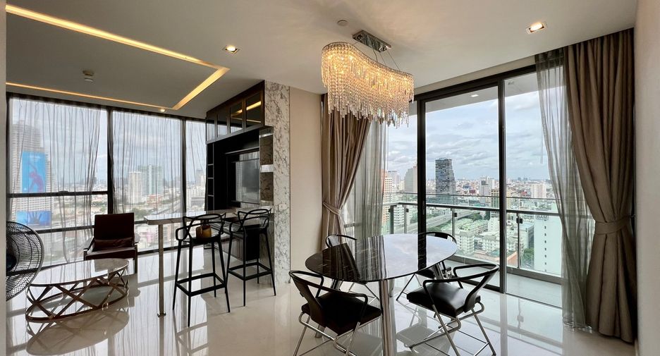 À louer et à vendre 2 chambres condo à Sathon, Bangkok