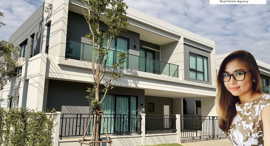 For rent 4 bed house in Bang Phli, Samut Prakan