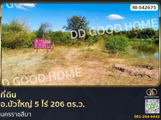 For sale land in Bua Yai, Nakhon Ratchasima