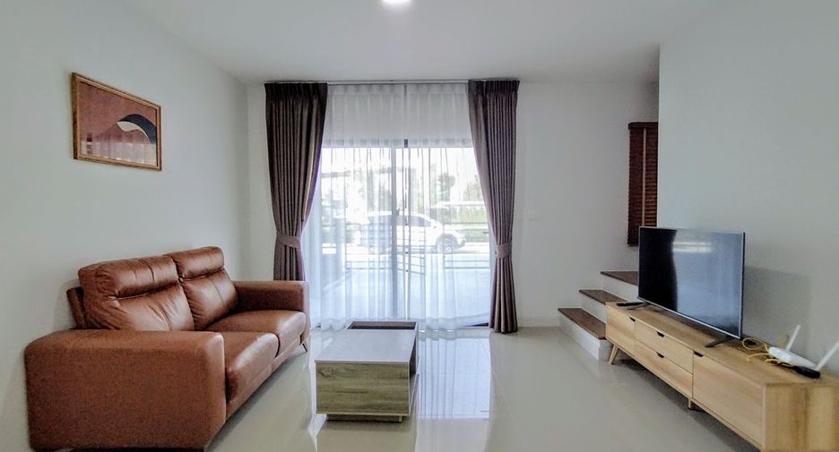 For rent 3 bed townhouse in Bang Phli, Samut Prakan