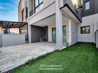 For rent 3 bed townhouse in Bang Phli, Samut Prakan