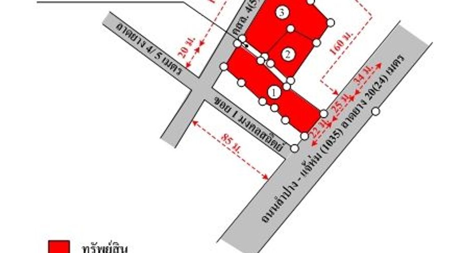 For sale warehouse in Mueang Lampang, Lampang