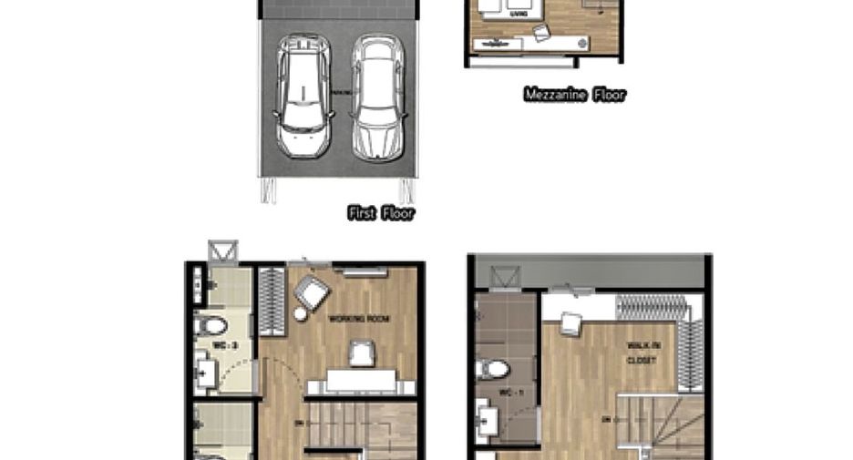 Reihenhaus zum Kauf mit 3 Zimmer in Suan Luang, Bangkok