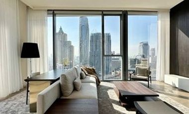 À louer 2 chambres condo à Pathum Wan, Bangkok
