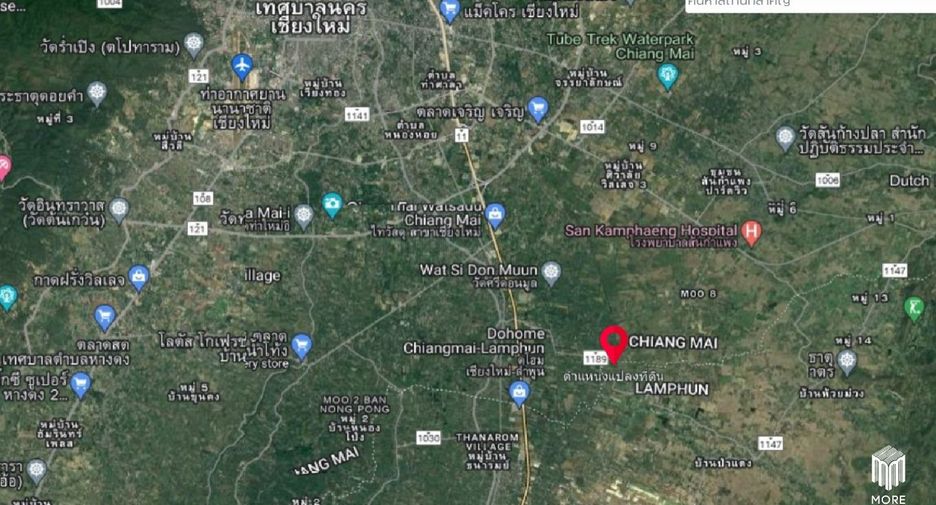 For sale land in Ban Thi, Lamphun