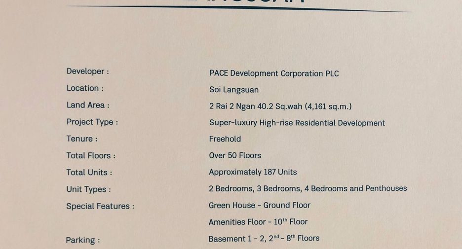 For sale 2 bedrooms condo in Pathum Wan, Bangkok