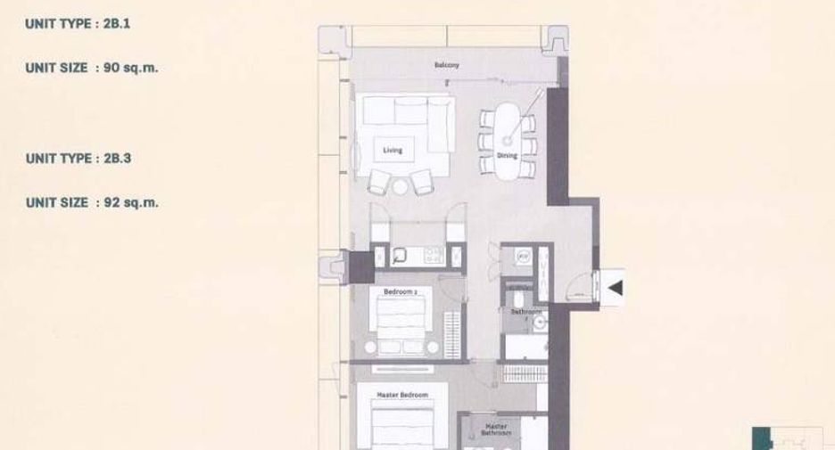 For sale 2 bedrooms condo in Pathum Wan, Bangkok