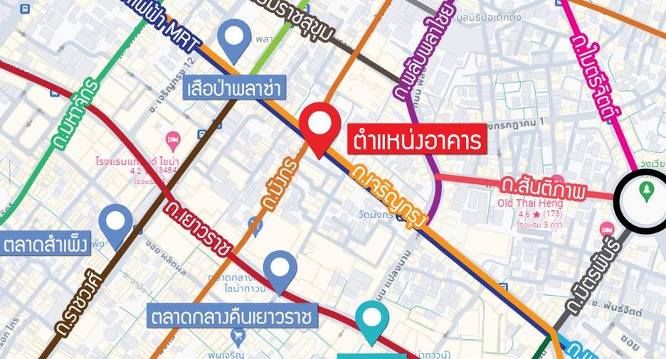 For sale 4 bedrooms retail Space in Samphanthawong, Bangkok
