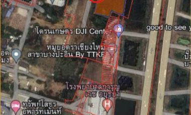For sale land in Bang Pa-in, Phra Nakhon Si Ayutthaya