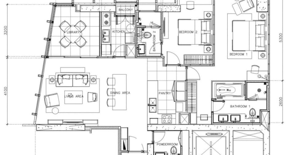 For rent and for sale 2 bedrooms condo in Khlong Toei, Bangkok