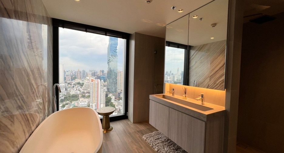 Wohnung zur Miete mit 2 Zimmer in Sathon, Bangkok
