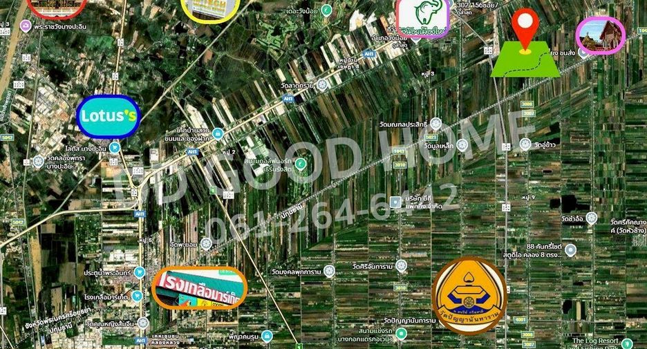 Terreno en venta en Wang Noi, Phra Nakhon Si Ayutthaya