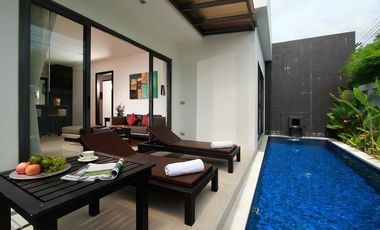 C Stone Pool Villa