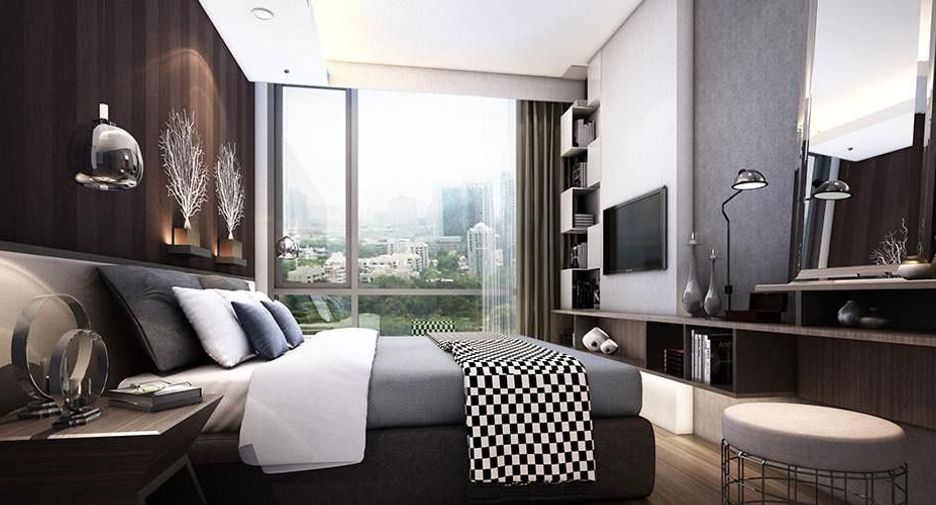 À vendre 1 chambre condo à Din Daeng, Bangkok