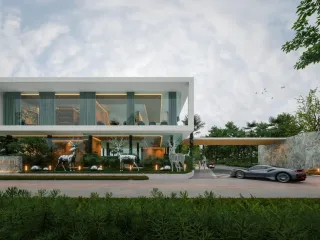 À louer et à vendre 4 chambres villa à Bang Lamung, Chonburi