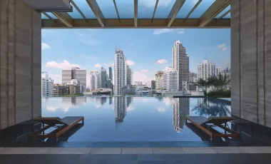For rent 2 bedrooms condo in Khlong Toei, Bangkok