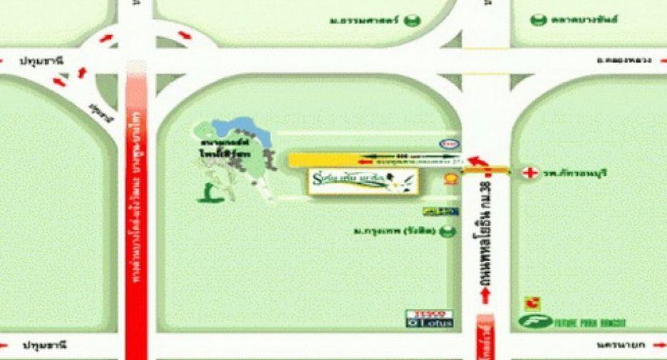 Rom Ruen Green Park Rangsit – Paholyothin - Condo in Khlong Luang | Hipflat